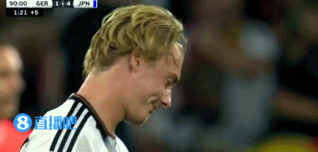 ?1-4惨败于日本，德国队国脚们表情迷茫