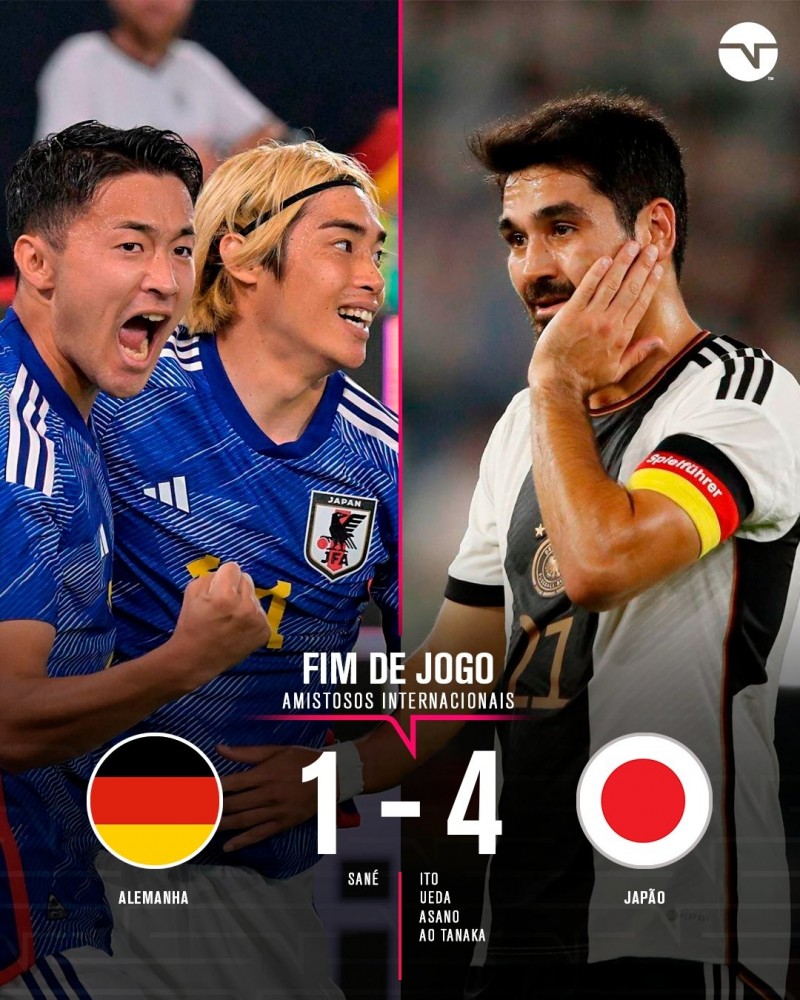 脸都不要了！德国&意大利共8座世界杯，今夜惨败日本、战平北马其顿