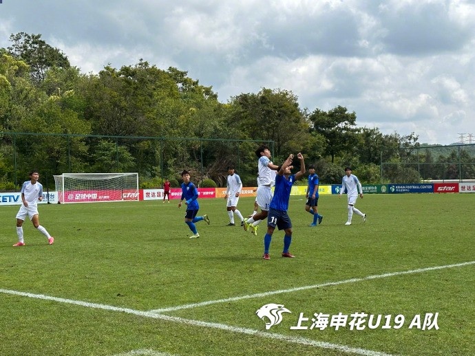 中青赛：上海申花U19A队点球6-7沧州雄狮，U19B队0-6山东泰山