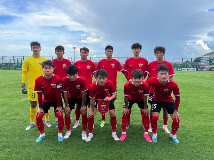 U21联赛｜上海海港U21队5比0战胜天津津门虎U21队