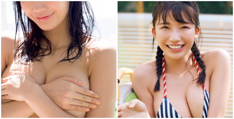 超人氣「小倉優香」大解放！海邊直接甩掉比基尼，讓「G級美乳」一起感受夏天的氣息！